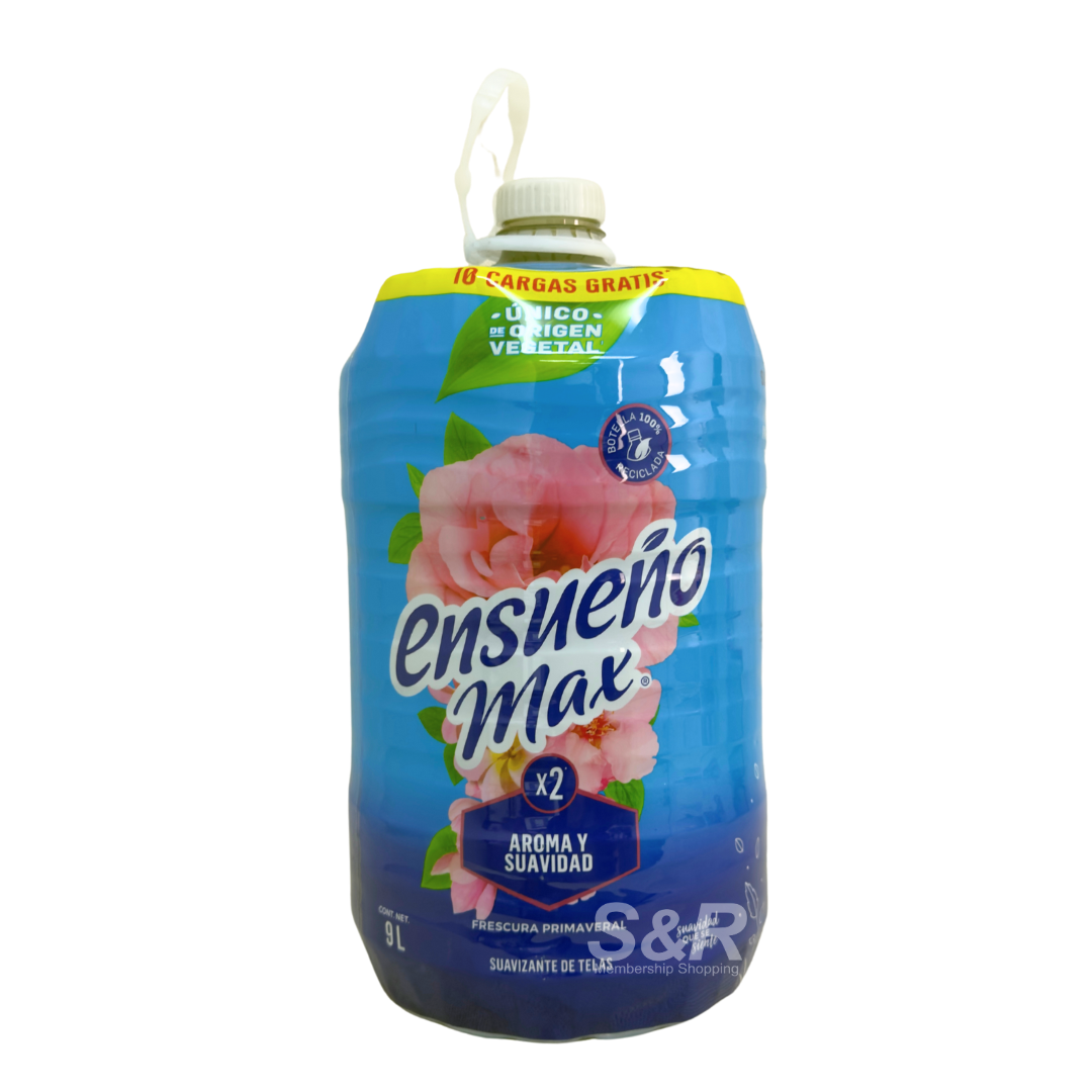 Ensueño Max Aroma Y Suavidad Fabric Softener 9L